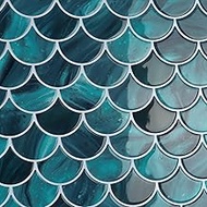 CRE8TIVE Adhesive Tiles, Bathroom Green Wall Tiles, Self-Adhesive Tile Stickers, Kitchen, Waterproof