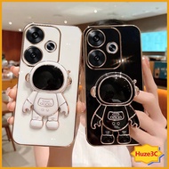 Casing Poco F6/ Poco F6Pro/ Poco F5/ Poco F5Pro/Poco C65/ Poco C40 Soft Case With Support Astronaut 