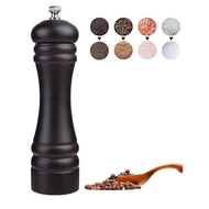 Pepper Grinder Manual Sesame Pepper Sea Salt Grinding Bottle Kitchen Seasoning Bottle Wood Pepper Mi