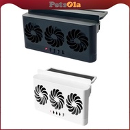 [PETSOLA] Car Window Exhaust Fan Vehicle Ventilation Fan SUV SUV STRONG WIND EASY EXHIBITION TRACK A