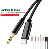 LMJ Lighting To 3.5mm Jack Aux Earphone Car Converter Cable Cord For iPhone7 8 6S 6Plus XS Max XR