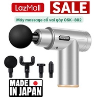 Shock Voucher 50% Japan LazMall Máy Massage Cầm Tay Fascial Gun OSk-802 Công Nghệ Nhật Bản Hỗ Trợ Gi