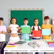 Pattern Border Trim Sticker Bulletin Board Border Trim Sticker for Chalkboard