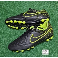 HITAM Nike tiempo Black satabilo Soccer Shoes