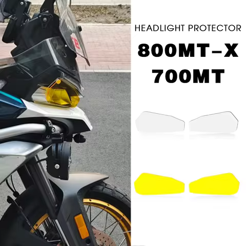 700MT 800MT-X Headlight Protector Lens Shield For CFMOTO MT700 MTX800 Headlight Protective For CF-MO