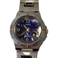 SEIKO others quartz wrist watch analogues stainless NVY SLV 4F32-0130 Direct from Japan Secondhand