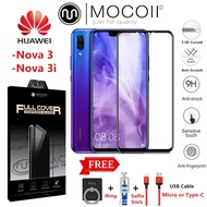 Mocoii Huawei Nova 3 / Nova 3i 9H 2.5D Curve Full Glue Full Cover Tempered Glass