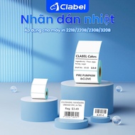 CLABEL 220B/221B/230B/320B thermal stickers Available in many different sizes Suitable for many diff