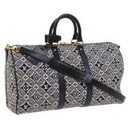 路易威登 (LOUIS VUITTON) 自 1854 年起 Keepall Bandouliere 45 提花旅行包 M57304 LV Auth 56155SM