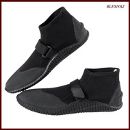[Blesiya2] Adult Water Boots for Diving, Surfing, Canyoning, 3mm Thick Neoprene, Black
