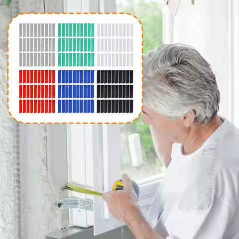 Multi Size Flat Plastic Leveling Shims Pressure Resistant PP Furniture Spacers for Home Renovation a