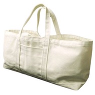 PUEBCO 寬工具包，天然帆布手提袋，二手，PUEBCO