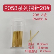 New product Probe Test Pin PA058-A B EF Spring Thimble P058-J Q1 Diameter 0.58mm Pin Sleeve 0.72mm