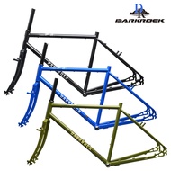 700C Road bike DARKROCK Super Travel 700 Touring Frame set CR-M0 4130 steel Longrider BIicycle frame