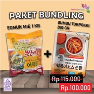 1 KG NOODLE EOMUK BUNDLING PACKAGE + 200 GR TOKPOKKI SEASONING