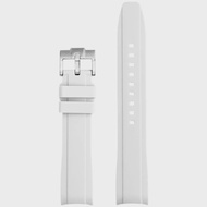 18mm 19mm 20mm 21mm 22mm Universal High Tensile Silicone Strap for Tissot 1853 Curved End Butterfly 