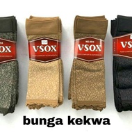 Handsock Muslimah Pendek Bunga vsox Handsock Tebal Pendek Muslimah