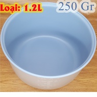 Rice Cooker Heart 1.2 L Non-Stick Gray Color, Weighs 250 gr (Intestine, Core, 1 Liter, 1L2 - 1.2 Liters-1.2 Liters-1L 2, az-7)
