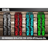 2021 REVIEW Fork Sticker Bicycle Decal, ROCKSHOX MTB Bicycle