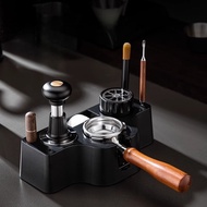 Multifunctional Coffee Tamper Station | 51mm Distributor & Tamper Mat | Coffee Tool Holder | Portafi