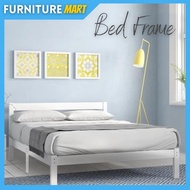 Furniture Mart MINA solid wood queen size bed frame/ katil queen kayu/ katil queen murah/katil queen ikea/