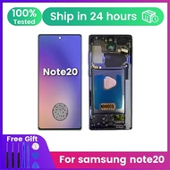 Note20 5G new Super Amoled 6.7" LCD For Samsung Galaxy Note 20 N980F N980F/DS N981B/DS N981U with Fr