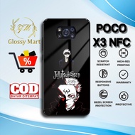 Latest P0C0 X3 NFS Case - P0C0 X3 NFS Casing - Jujutsu kaisen Motif - Premium Glossy Hardcase - Soft