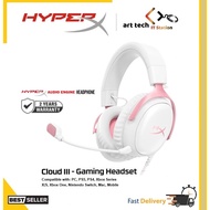 HYPERX CLOUD III GAMING HEADSET - WHITE/PINK 9W1Q4AA