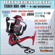 [PROMO Mesin REEL 4000] TsuriWorld TEBEN HBS400 Size 4000 (9+1 BB) Waterproof Professional Fishing Reel HBS400