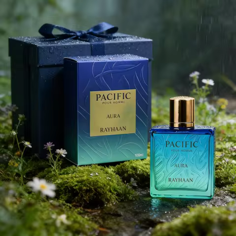 A Budget-Friendly Coastal Gem? Rayhaan Pacific Aura: Citrus-Aquatic Relaxation in a Blue Bottle