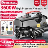 Water jet High Pressure Cleaner Water Jet Sprayer Mesin Cuci Kereta Car Wash Machine 3600W Water Jek Spray Gun 220V Water Spray APump Induction Motor