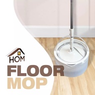 [🇸🇬LOCAL SG] HOM Spin Round Mop (Home Care) | Easy To Use | Saves Water | Free Delivery