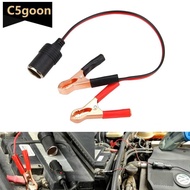 C5GOON 12 Volt Terminal Clip-on Power Socket Adapter Car Boat Plug C3X9
