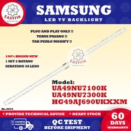 UA49NU7100K UA49NU7300K HG49AJ690UKXXM SAMSUNG 49 INCH SAMSUNG LED TV BACKLIGHT (LAMPU TV) UA49NU710