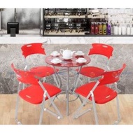 G39 chair with polished iron legs