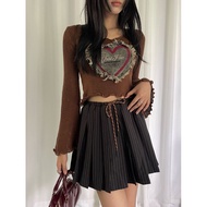 CN600 - 8890 MINGXI PLEATED PANTS SKIRT