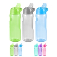 [3-Pack] sports water bottle plastic water bottle school water bottle transparent water bottle for b