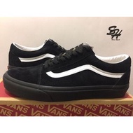VANS OLD SKOOL 黑白 麂皮 VN0A4U3B18L