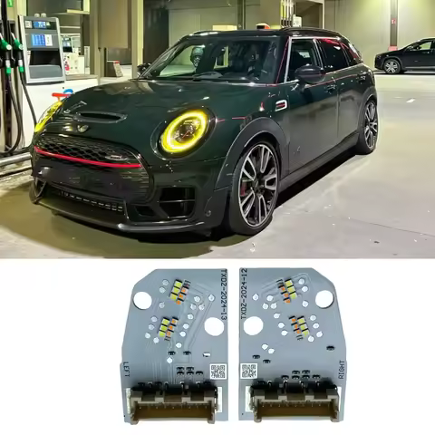 Yellow Angel Eye DRL LED Boards For BMW MINI 2018-22 BMW F54 F55 F56 F57 LCI Amber Blue Red