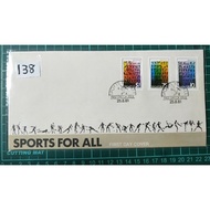 138 1981 First Day Cover FDC Sports for all CV$5