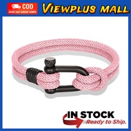 Gelang Tali Bahan Stainless Steel Titanium Steel Untuk Pria Gelang Pria Keren Cowok Laki Tali tenun 