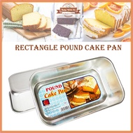 8.9" Aluminium Pound Cake Pan / Rectangle Loaf Cake Mould / Loaf Cake & Bread Tin / Loyang Segi-empa