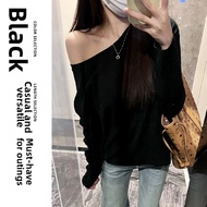 YFS | Off Shoulder Slanted Neckline Fashion Top