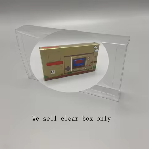 Protective PET box for Game&Watch for Mariod 35th Anniversary game console storage display box