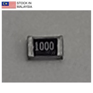10PCS Taiwan-Grade 100R ±1%, 0805 SMD Resistor (1000)