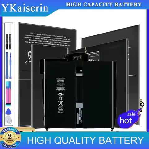 Battery For iPad Mini 4 3 2 1 5 6 for iPad Pro 9.7 10.5 12.9 2nd 3rd 3 Gen Air Air2 Li-ion Polymer B