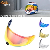 HJ-20M Helmet Visor Suitable for HJC C70 FG-17 IS-17 FG-ST HJ-20ST Motorcycle Helmet Glasses Motorbi