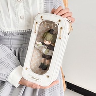 Woodong Shop Daily All-Match BJD Cross-Body Transparent 8 Points bjd Baby Bag Pain Bag Female [Doll 