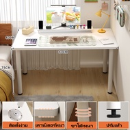 NEIKIA โต๊ะทํางาน โต๊ะทํางานสีขาว table ขาโต๊ะหนา 80/120/140cm นักเรียน สไตล์เรียบง่าย desk โต๊ะทําง