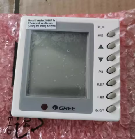 New Gree air conditioner Chinese version line controller display panel MV-18 30296014 Z4B351 Z60351F